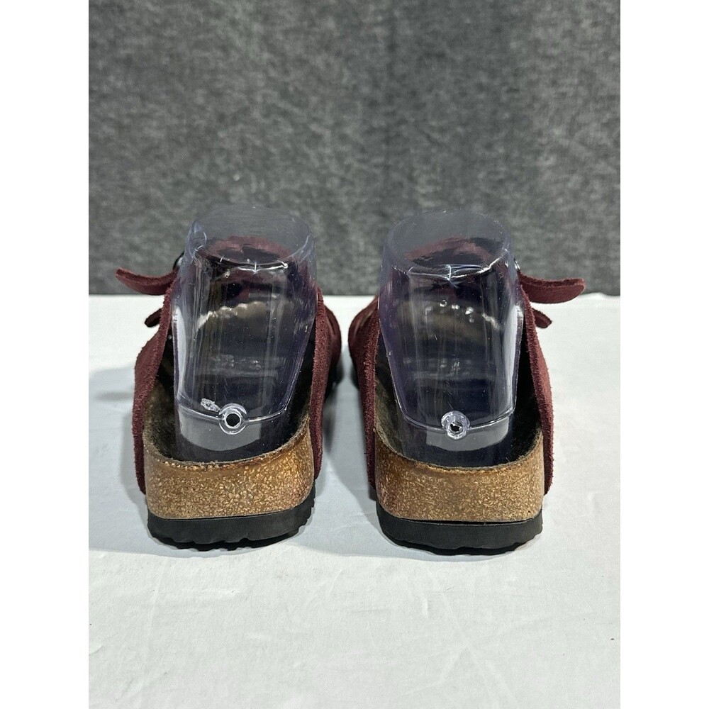 Betula by Birkenstock Black Suede Outdoor Hook & Loop Sandals Size 36 Eur 5 US N